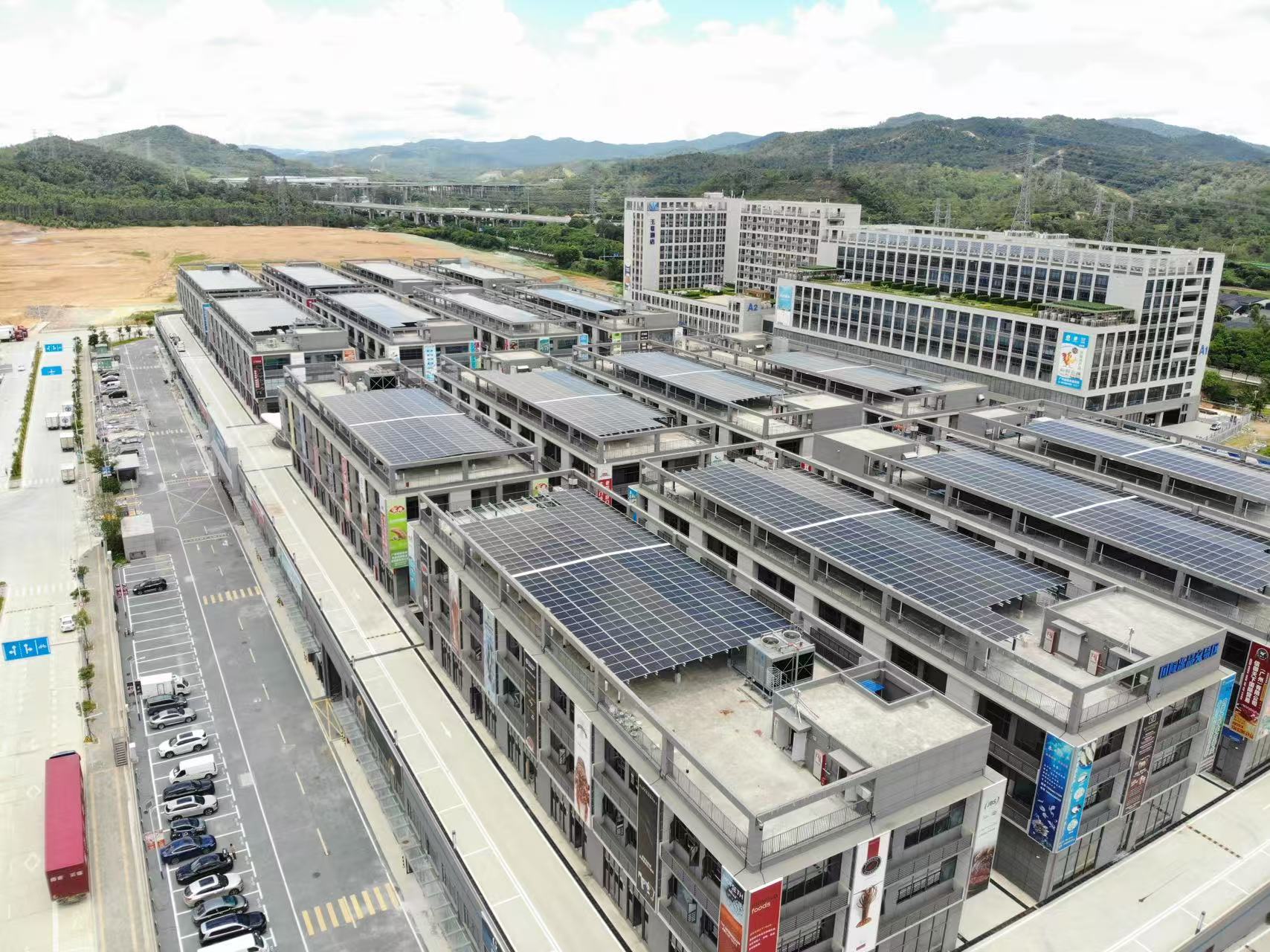 玉湖冷鏈光伏鋼結(jié)構(gòu)架項目：打造綠色智慧冷鏈新標桿